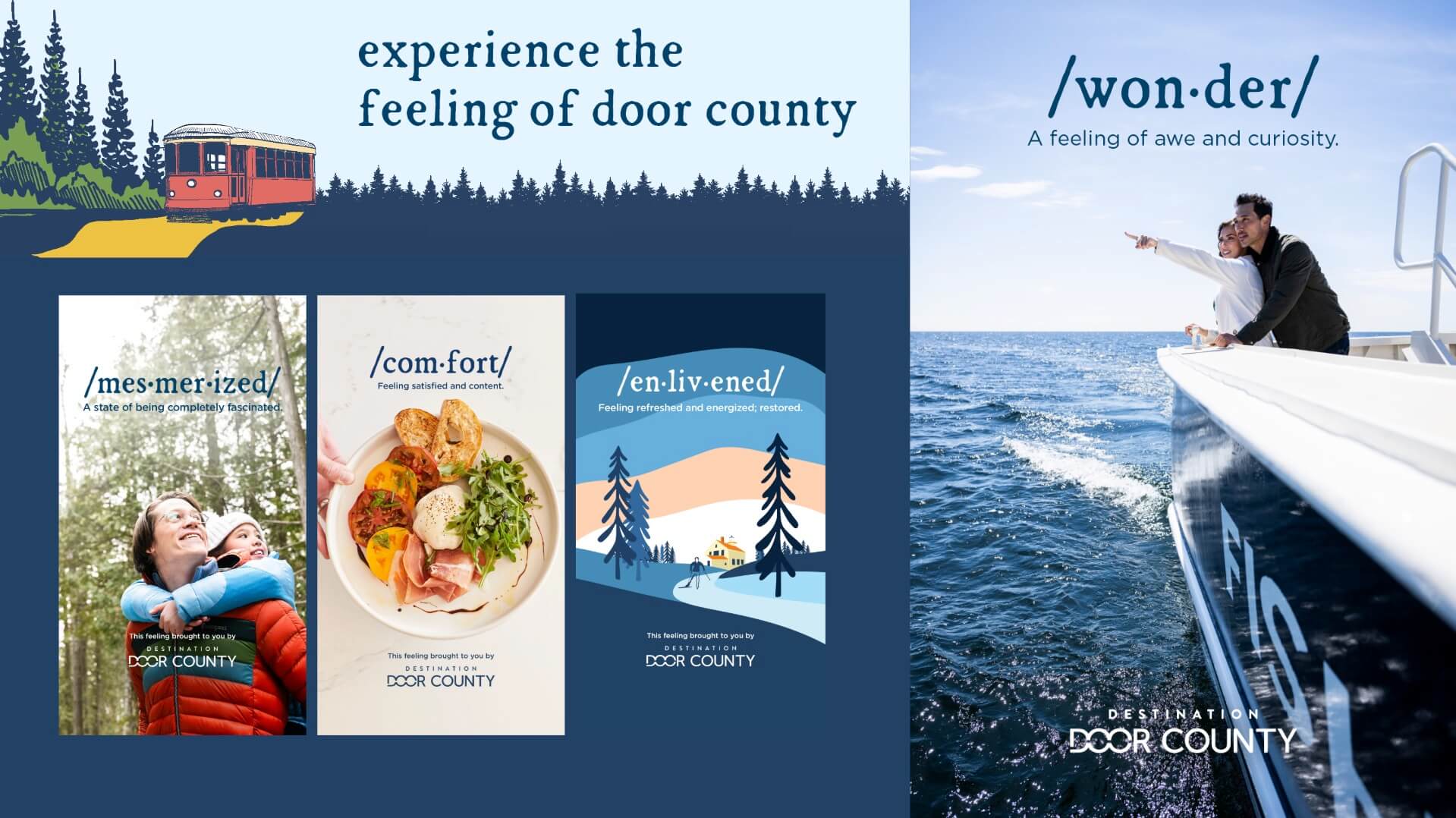 Destination Door County | "Feelings" Campaign