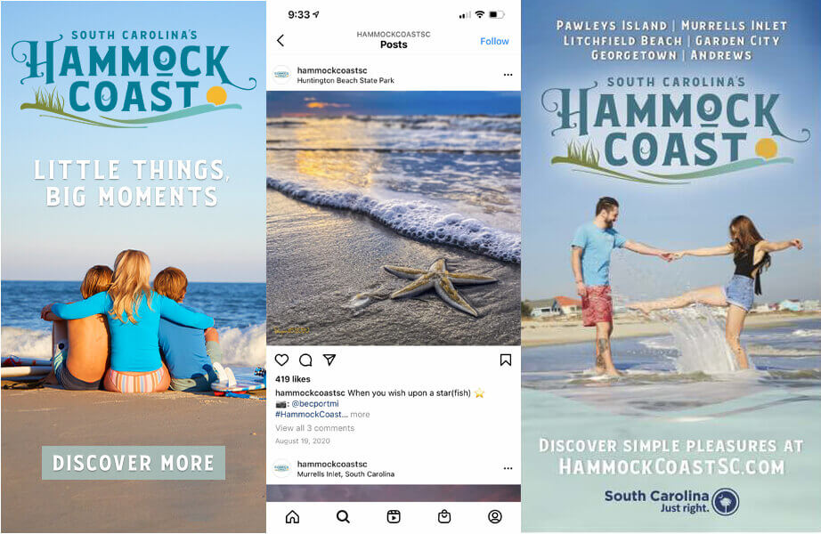 South Carolina's Hammock Coast | Brand Development