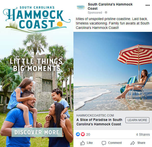South Carolina's Hammock Coast | Brand Development