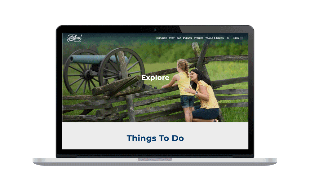 Destination Gettysburg | Website