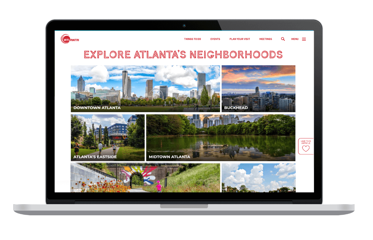 Discover Atlanta: SEO-Driven Design for Inspired Travel Connections