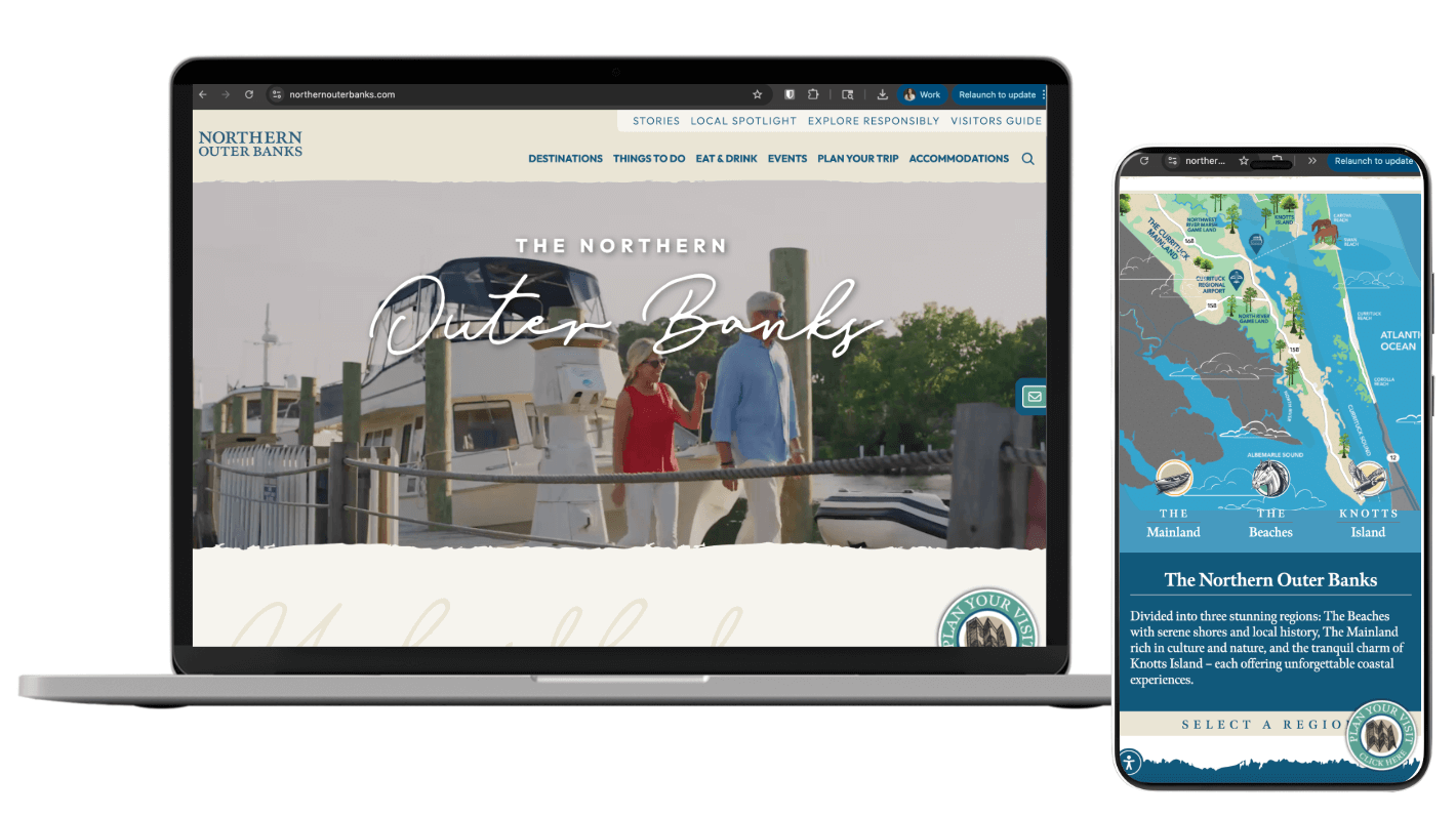 Northern Outer Banks | Website Redesign