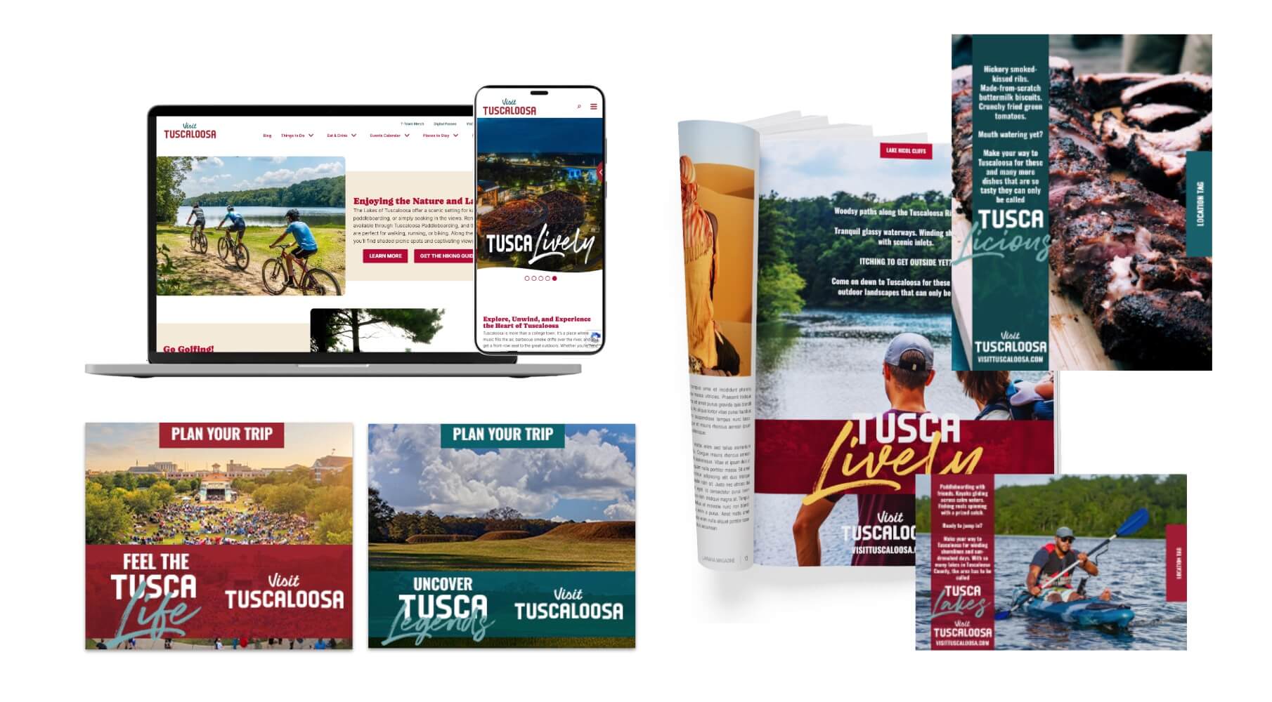Visit Tuscaloosa | TuscaLife Brand Refresh