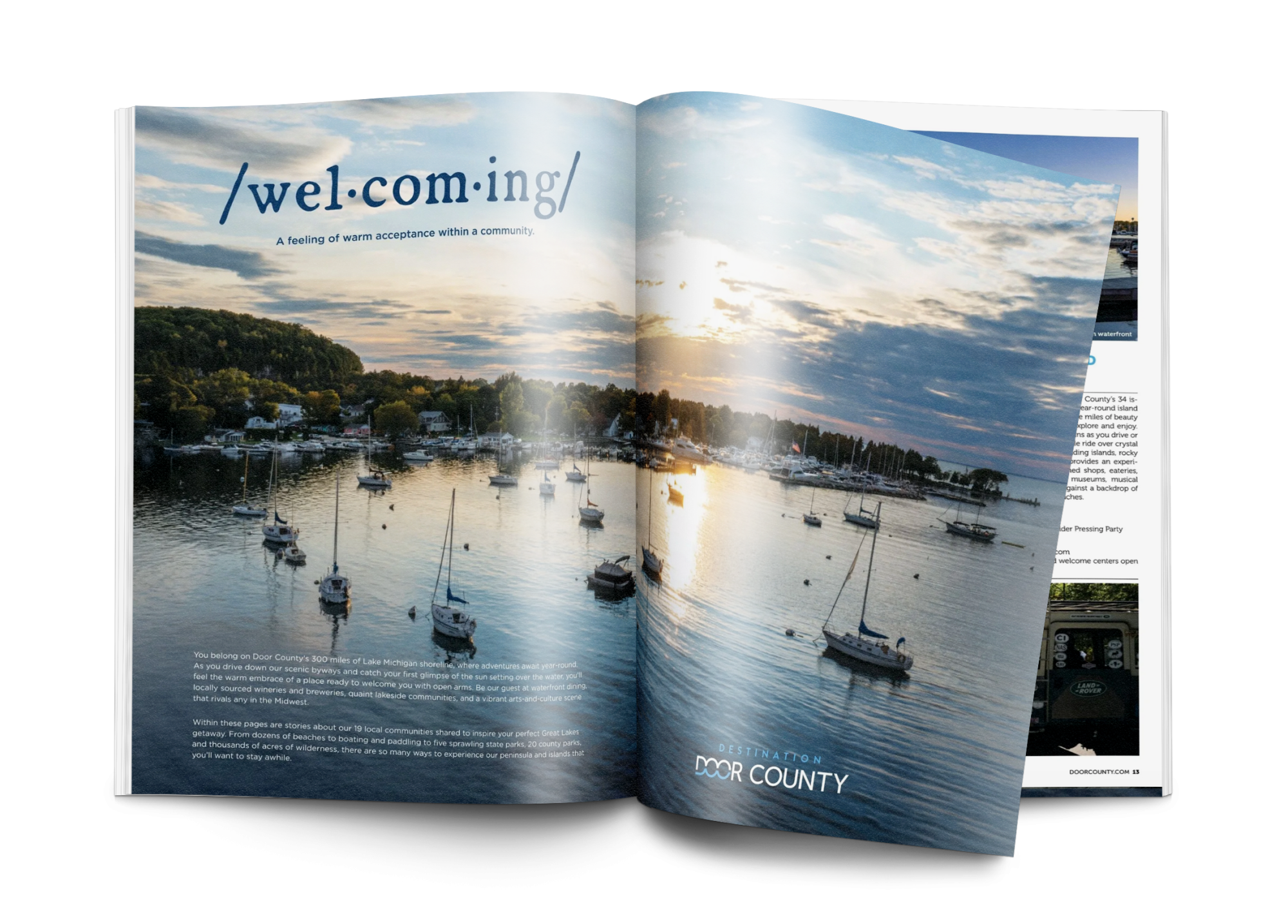 Destination Door County | Email Marketing Lead Generation