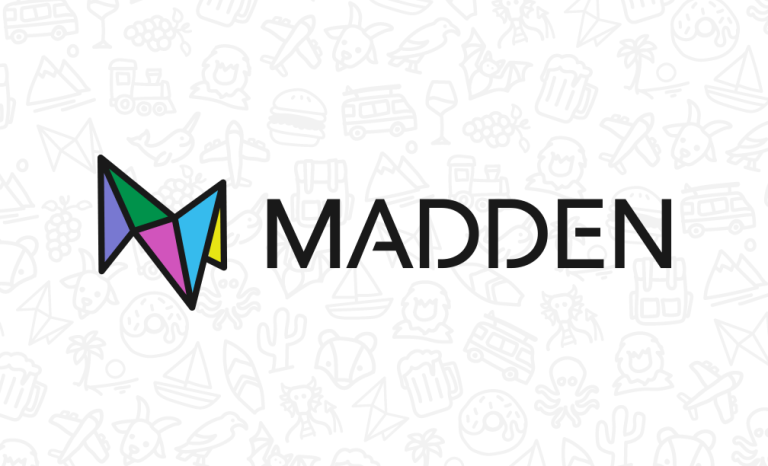Madden Media artwork with logo